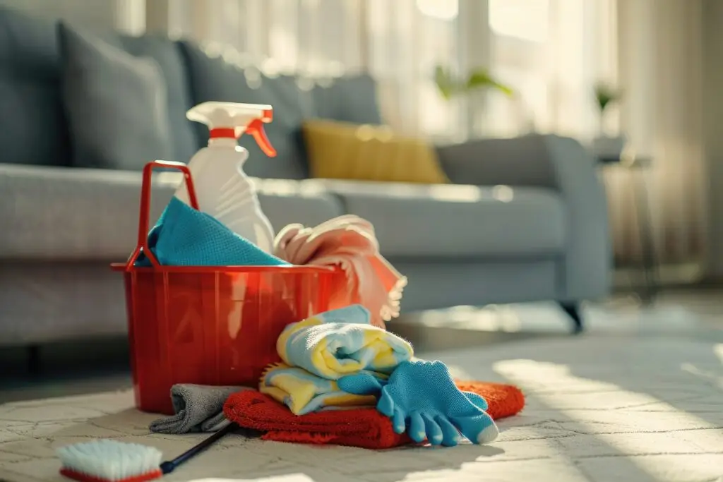 Cleaning house tips for working moms