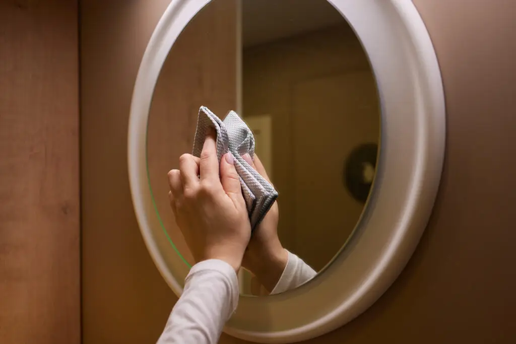 Clean a Mirror Without Glass Cleaner