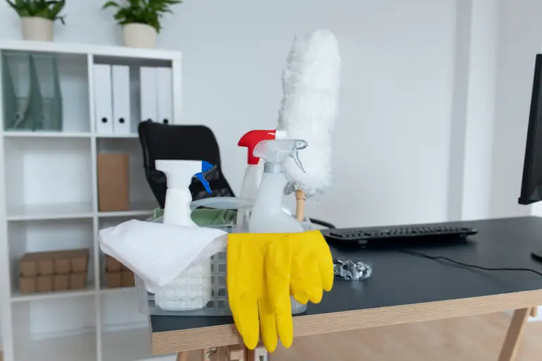 How to clean a home office
