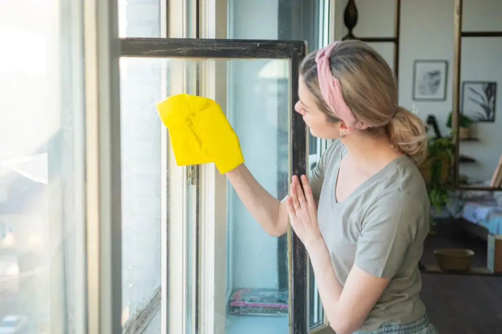 Clean Outside Windows from Inside an Apartment